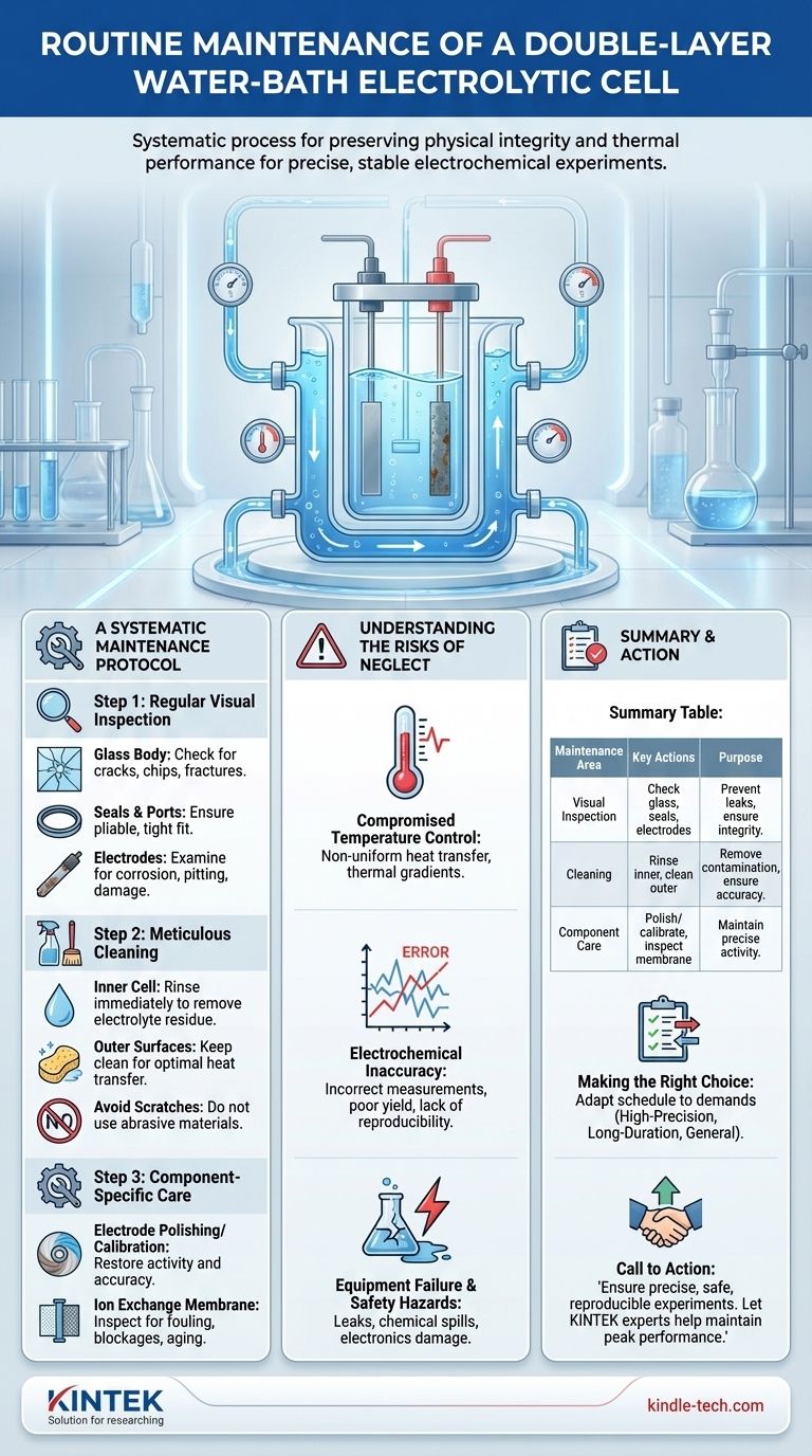 이중층 수조 전기분해 셀의 정기 유지보수는 무엇을 포함합니까? 정밀도와 수명 보장을 위한 안내서 시각적 가이드