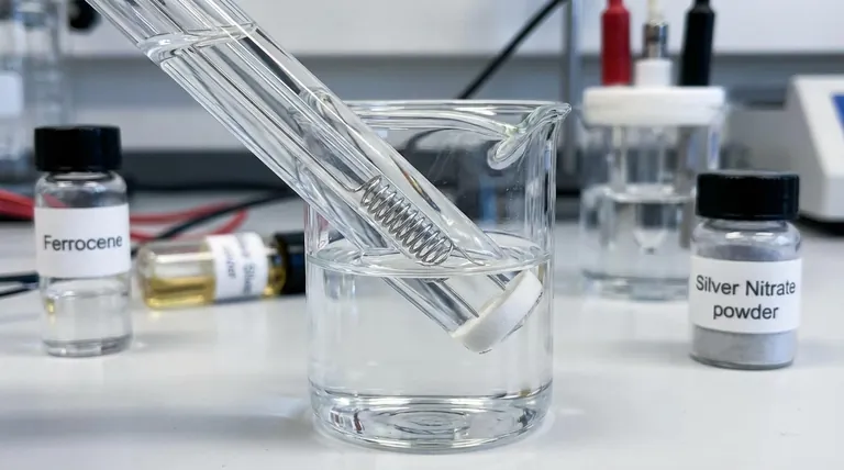 Quelles sont les caractéristiques d'une électrode à ions argent non aqueuse ? Un guide pour des potentiels stables dans les solvants organiques