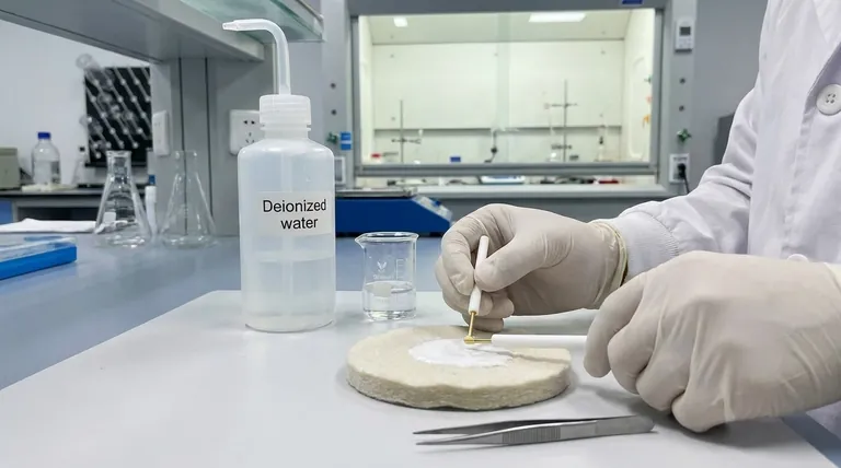 What pre-treatment steps should be taken before using a gold plate electrode? Ensure Accurate Electrochemical Data