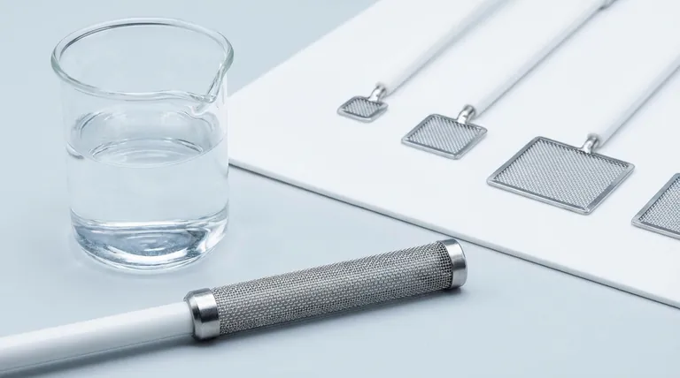 What are the specifications of the platinum mesh electrode? Optimize Your Electrochemical Experiments