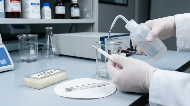 Quelles sont les instructions de traitement et de stockage après utilisation pour une électrode à mailles de platine ? Assurer une précision et des performances à long terme