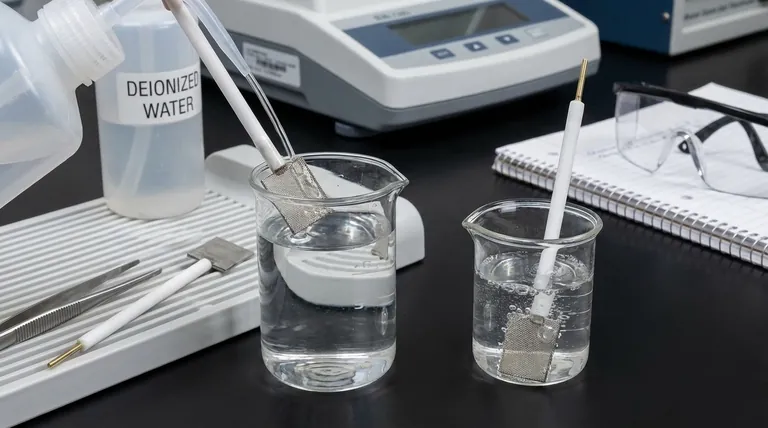 Quel entretien est requis pour une électrode en maille de platine ? Étapes essentielles pour la longévité et la précision