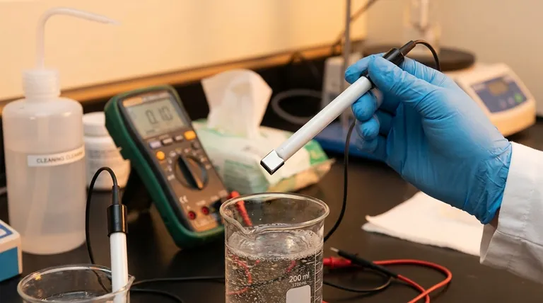 백금 메쉬 전극에서 전류 흐름이 불량할 경우 어떻게 해야 합니까? 단계별 문제 해결 가이드