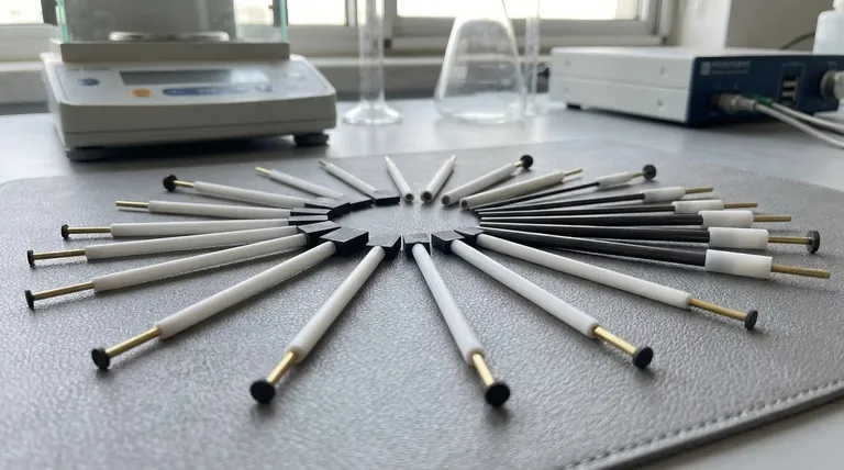 흑연 디스크 전극의 특성 및 응용 분야는 무엇인가요? 전기분석을 위한 정밀 도구