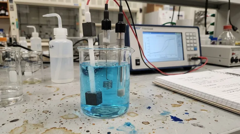 Quel est le rôle typique d'une électrode en graphite dans une configuration électrochimique ? Complétez votre circuit efficacement