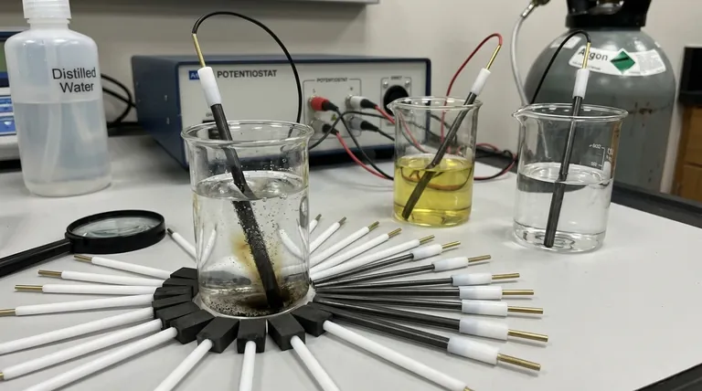 Каковы потенциальные риски при использовании графитового электрода в электрохимических тестах? Избегайте разложения и загрязнения