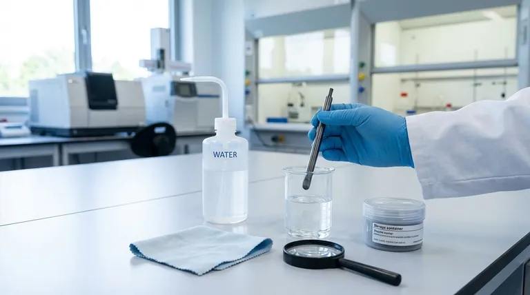 ¿Cuáles son los procedimientos de mantenimiento estándar para los electrodos de grafito? Una guía para datos electroquímicos fiables