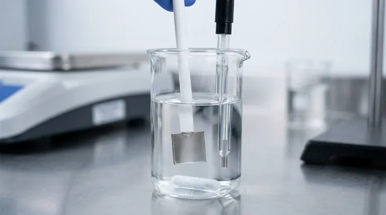 Какие меры предосторожности следует соблюдать в отношении глубины погружения платинового проволочного электрода? Обеспечьте точные электрохимические измерения