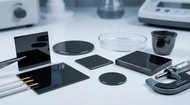 유리질 탄소 시트의 일반적인 물리적 사양은 무엇입니까? 실험실 성능을 한 단계 높여보세요