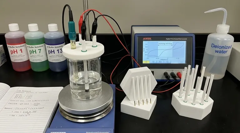 What is the typical working electrode potential range for a glassy carbon electrode in aqueous electrolytes? A Guide to Accurate Electrochemical Measurements