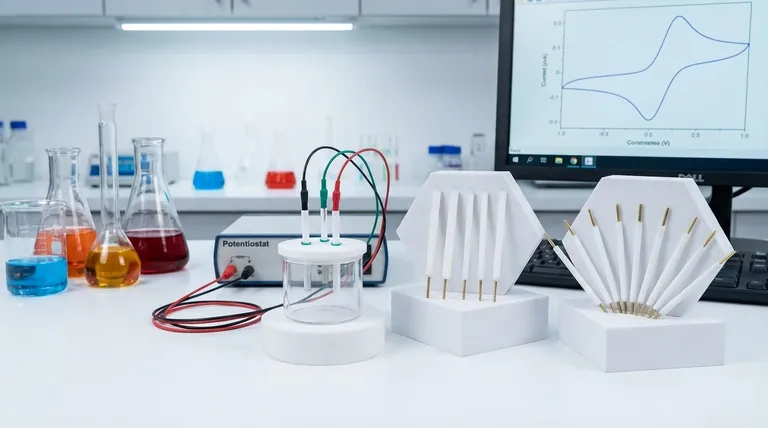 Quais são as características chave de desempenho de um eletrodo de disco metálico? Garantindo Medições Eletroquímicas Precisas