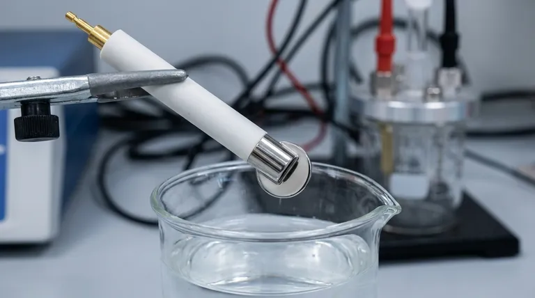 What material is a platinum disk electrode made of? The Definitive Guide to Electrode Materials