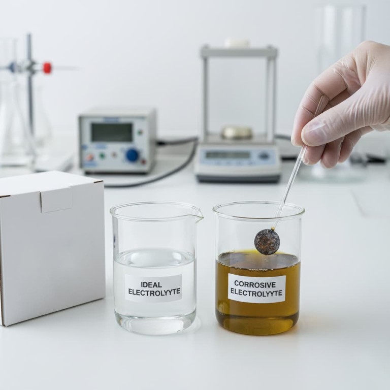 Welche allgemeine Vorsichtsmaßnahme sollte bezüglich des Elektrolyten bei der Verwendung einer Platinscheibenelektrode getroffen werden? Vermeiden Sie korrosive Ionen für genaue Ergebnisse