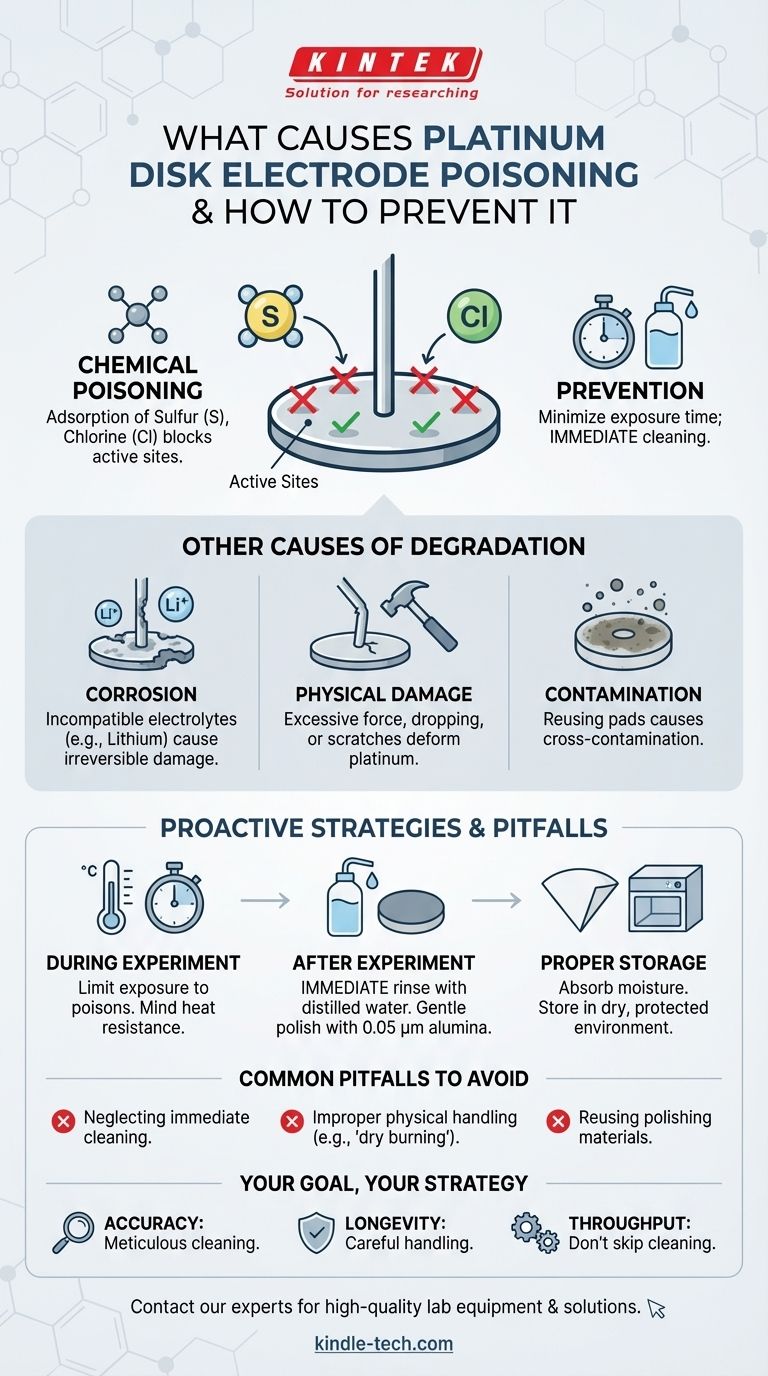 백금 디스크 전극의 오염 원인은 무엇이며, 어떻게 예방할 수 있을까요? 신뢰할 수 있는 전기화학 데이터 확보 시각적 가이드
