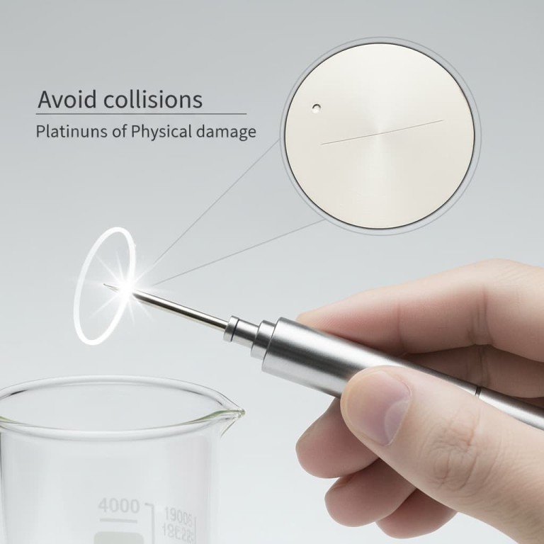 Por que é importante evitar colisões com um eletrodo de disco de platina? Proteja a Integridade e a Precisão dos Seus Dados