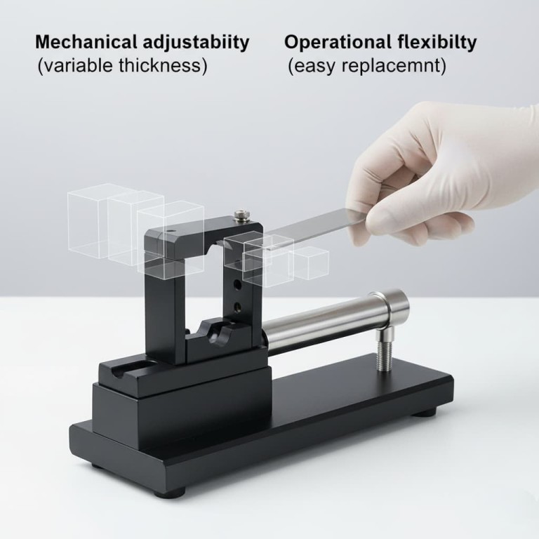 샘플 호환성과 관련하여 전극 홀더의 주요 성능 특징은 무엇입니까? 다양한 재료에 대한 안정적인 접촉 보장