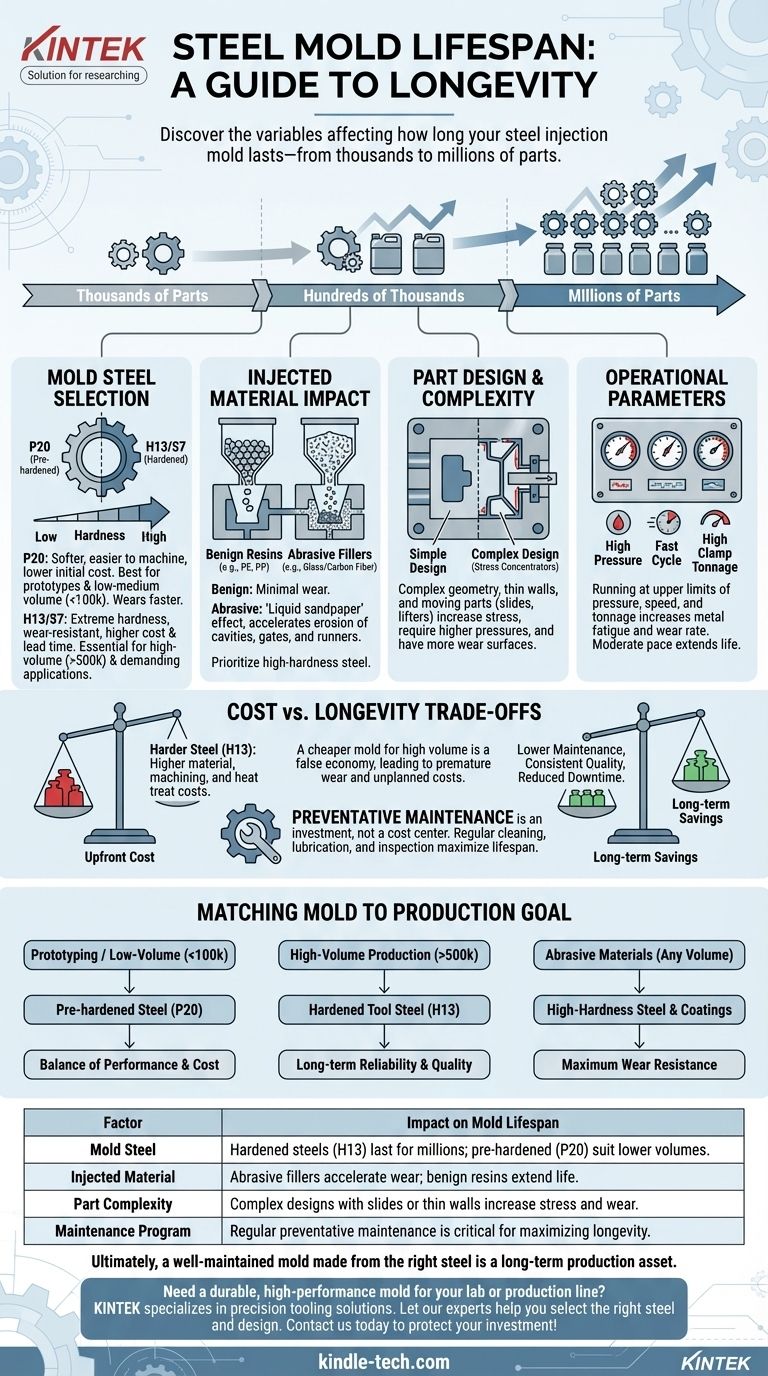 강철 금형은 얼마나 오래 사용할 수 있습니까? 금형 수명과 ROI 극대화 시각적 가이드