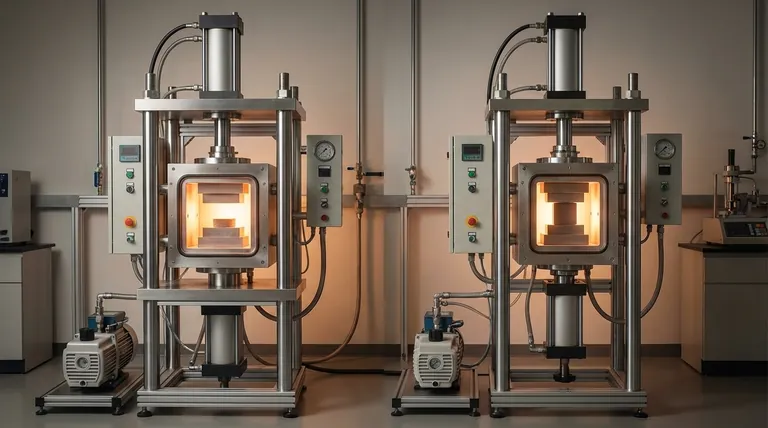 What pressurization methods are employed in a vacuum hot pressing furnace? Choose the Right Method for Your Materials