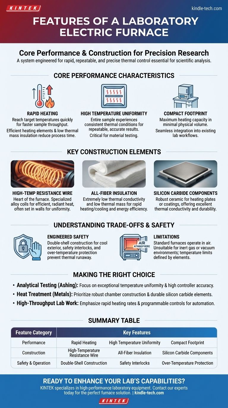ما هي ميزات الفرن الكهربائي المخبري؟ الدقة والسرعة والسلامة لمختبرك دليل مرئي