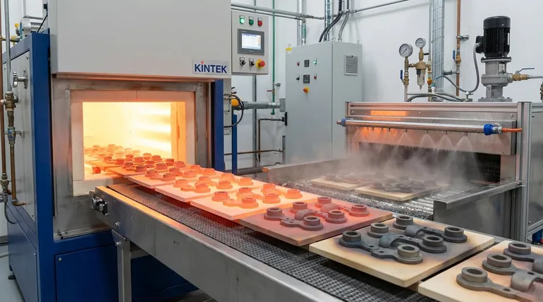 소결로의 푸셔 플레이트에 심각한 열충격 하중을 유발하는 원인은 무엇인가요? 고효율 제조를 위한 절충안