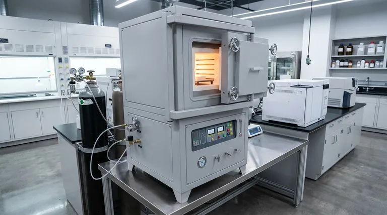 O que é um forno de laboratório com atmosfera controlada? Domine a Proteção e Transformação de Materiais
