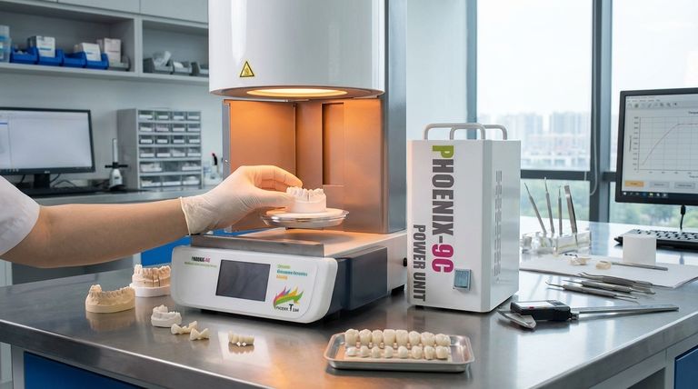 Como pode ser obtido o aquecimento consistente de restaurações de cerâmica dentro de um forno? Domine a dinâmica de calor do seu forno