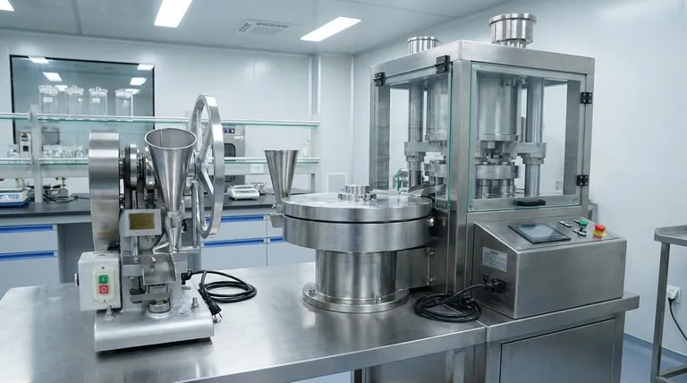 Was sind die beiden Klassifizierungen von Tablettenpressen? Einzelstempelpresse vs. Rundlaufpresse erklärt