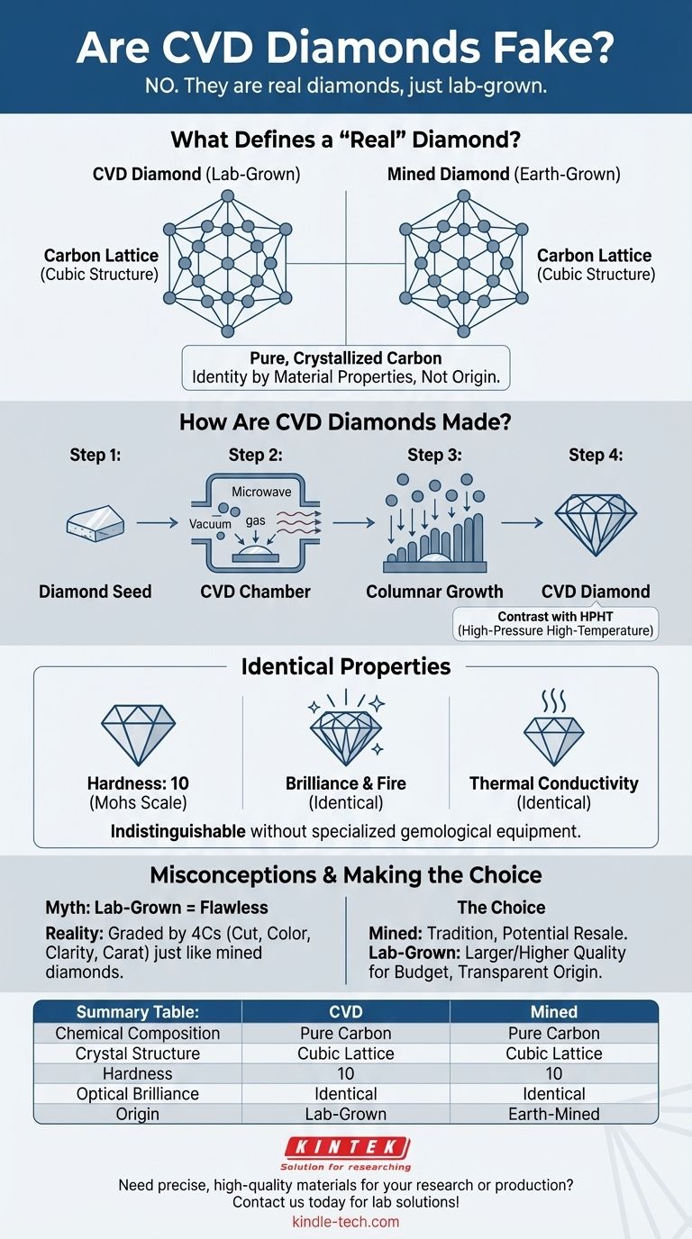 CVD钻石是假的吗？揭开实验室培育钻石的真相 图解指南