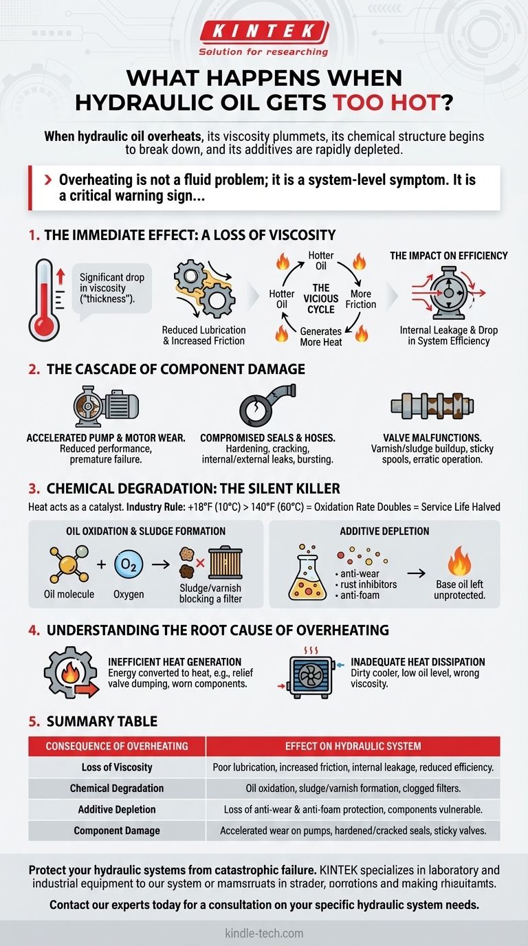Что происходит, когда гидравлическое масло перегревается? Предотвратите дорогостоящий отказ системы Визуальное руководство