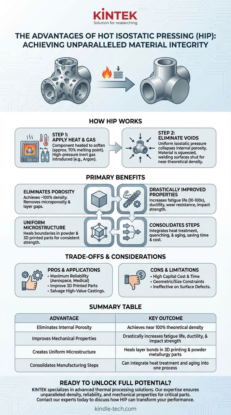 热等静压有哪些优点？实现无与伦比的材料完整性和性能 图解指南
