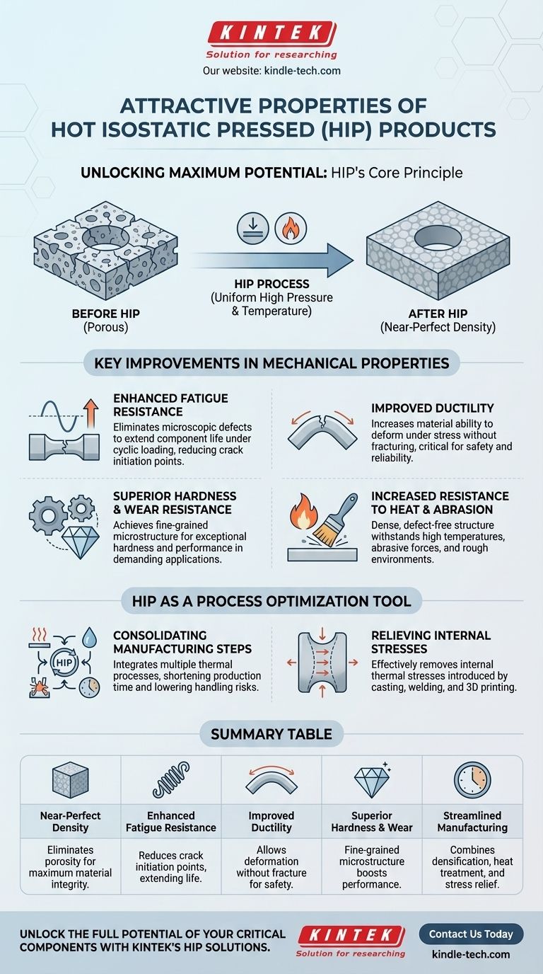 热等静压（HIP）产品的吸引力特性有哪些？实现完美密度和卓越性能 图解指南