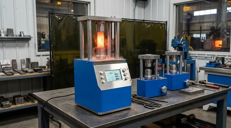 Quais são as vantagens da forja por prensagem em comparação com a forja por martelo? Obtenha Integridade Interna Superior