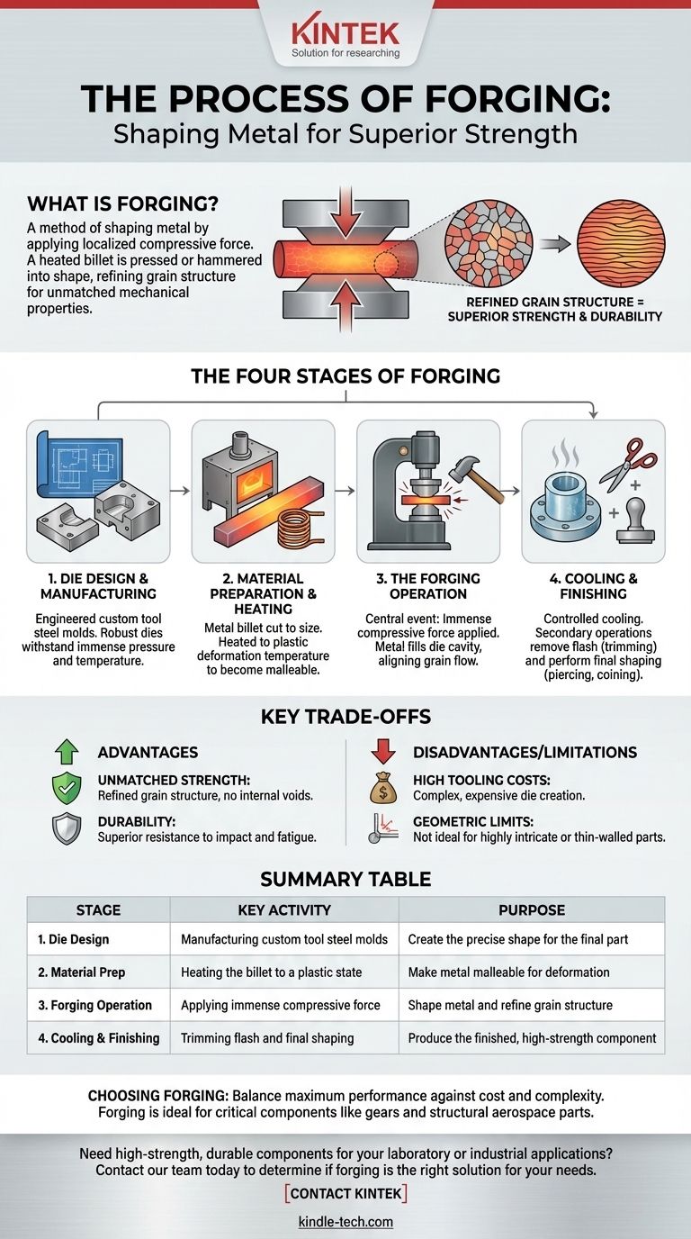 ¿Cuál es el proceso de forja? Logre una resistencia superior con el conformado de metales Guía Visual