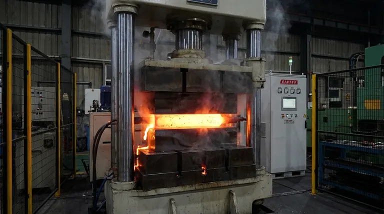 熱間プレス鍛造のプロセスとは何ですか?高強度金属部品を精密に製造する