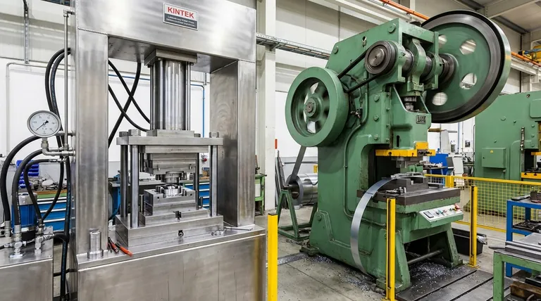 液压机和机械冲床之间有什么区别?为您的生产需求选择合适的冲床