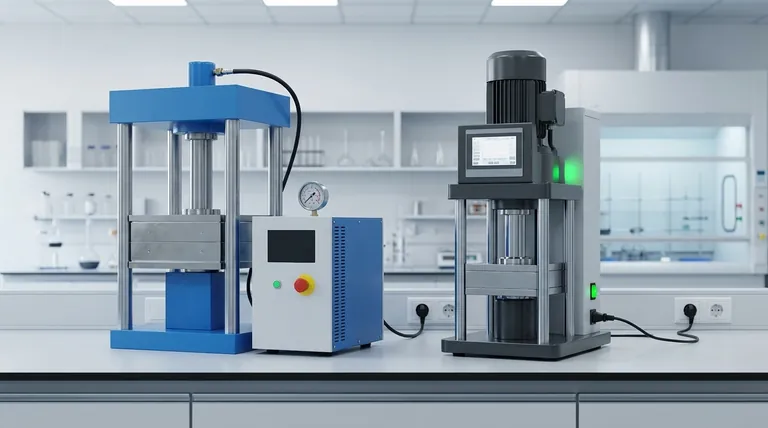 هل المكبس الهيدروليكي أفضل من المكبس الكهربائي؟ اختر الأداة المناسبة للحصول على أقصى قوة أو دقة