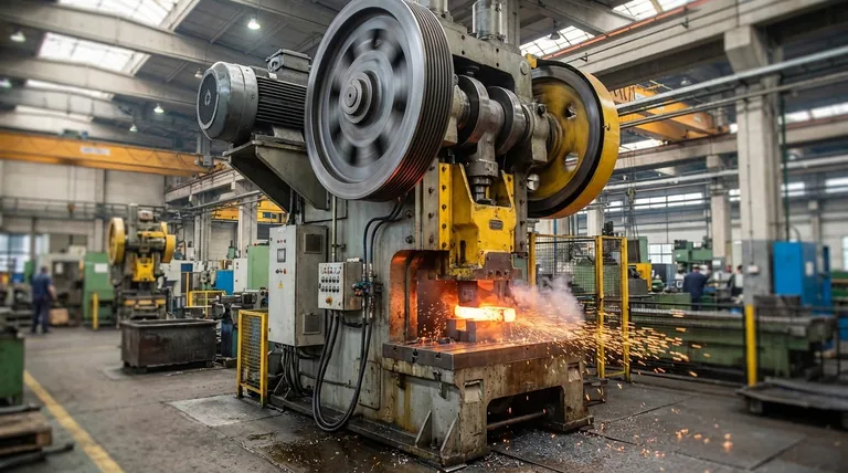 Qual è il principio della pressa meccanica per forgiatura? Sfruttare l'energia cinetica per la forgiatura ad alto volume