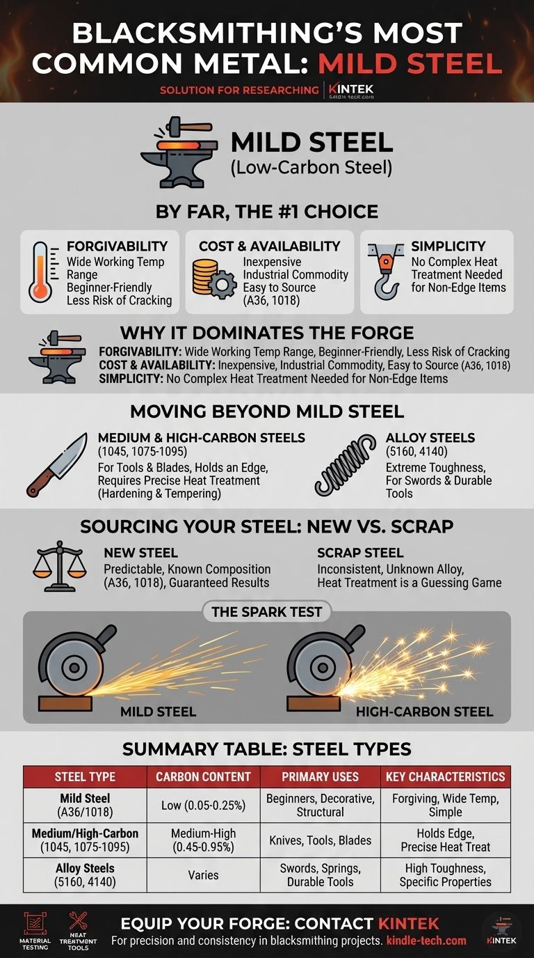 Welches Metall wird am häufigsten für das Schmieden verwendet? Beginnen Sie mit Baustahl für Schmiedeerfolge Visuelle Anleitung