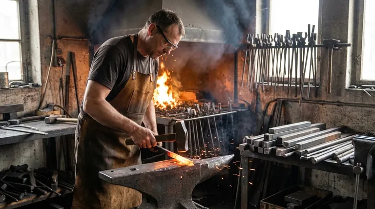 What is the most common metal used for blacksmithing? Start with Mild Steel for Forging Success