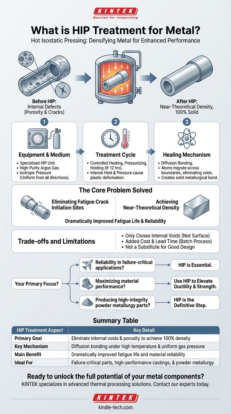 ¿Qué es el tratamiento HIP para metales? Eliminar defectos internos para un rendimiento superior de la pieza Guía Visual
