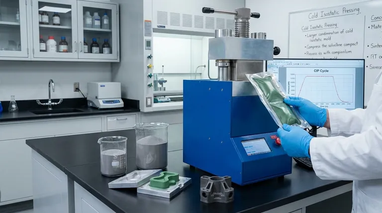 O que é CIP na metalurgia do pó? Obtenha Densidade Uniforme para Peças Complexas