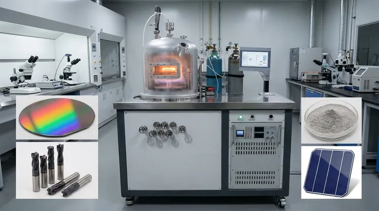 فيما يستخدم الترسيب بالبخار الكيميائي لتصنيع؟ أغشية رقيقة عالية النقاء ومواد متقدمة