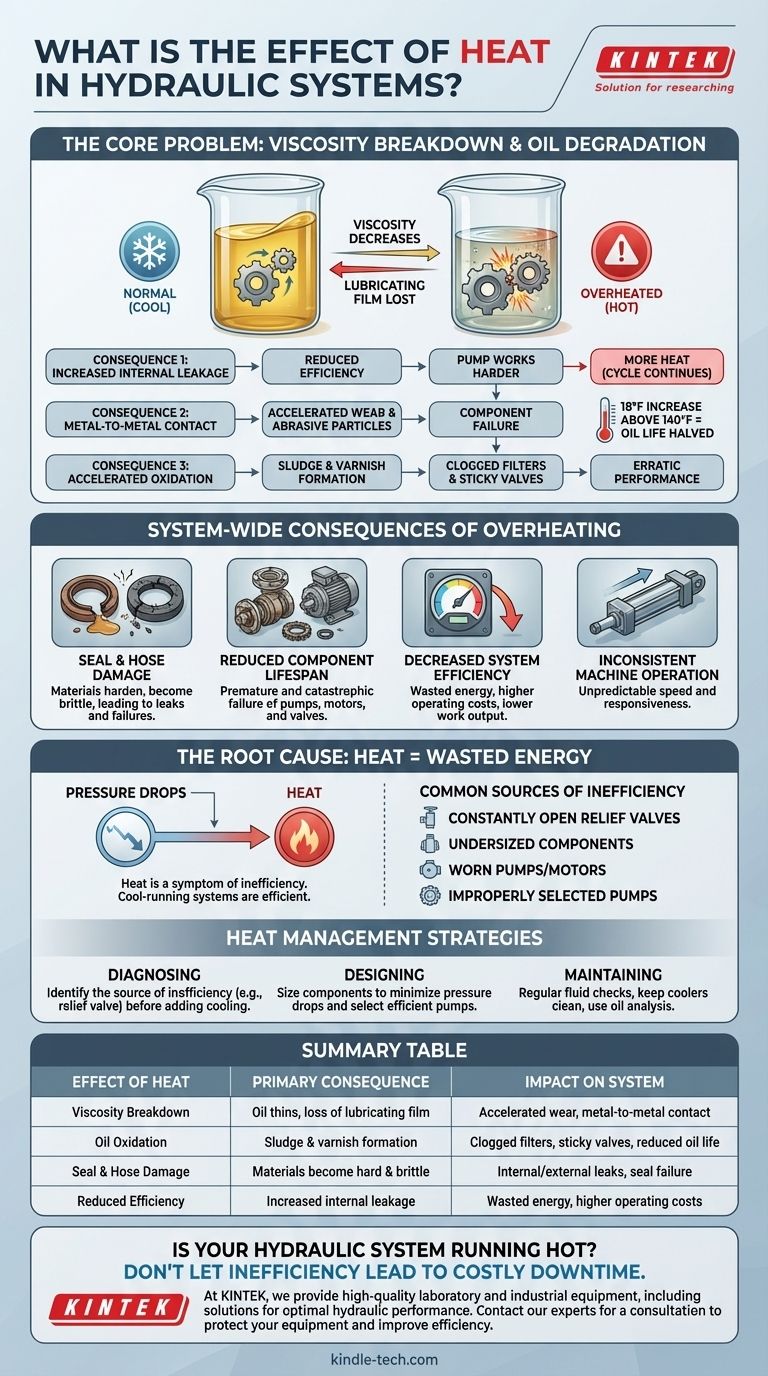 Welche Auswirkungen hat die im Hydrauliksystem erzeugte Wärme? Verhindern Sie kostspielige Schäden und Ausfallzeiten Visuelle Anleitung