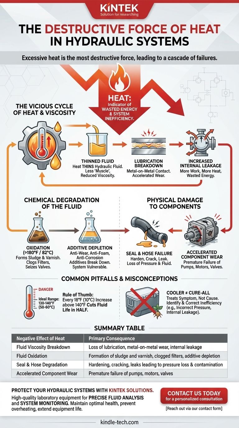 ¿Cuáles son los efectos negativos del calor en un sistema hidráulico? Evite daños y tiempos de inactividad costosos Guía Visual