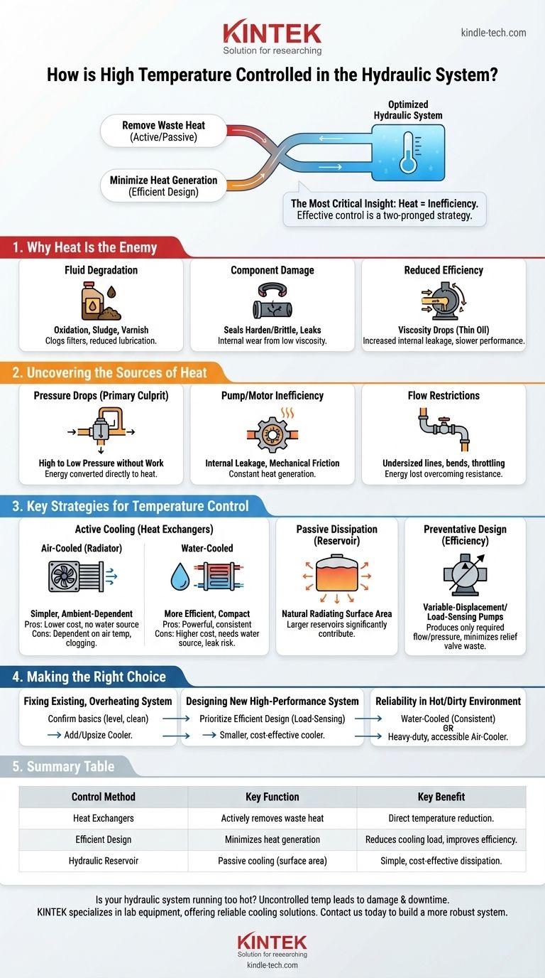 Как контролируется высокая температура в гидравлической системе? Предотвращение повреждений и повышение эффективности Визуальное руководство