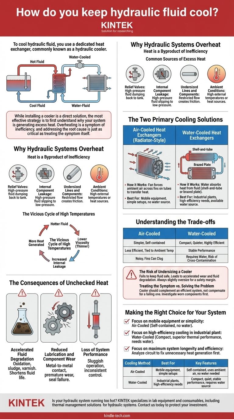 ¿Cómo se mantiene frío el fluido hidráulico? Prevenga el sobrecalentamiento y extienda la vida útil del sistema Guía Visual