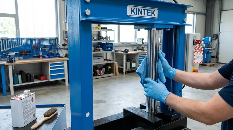 Как чистить гидравлический пресс? Пошаговое руководство для предотвращения дорогостоящих простоев