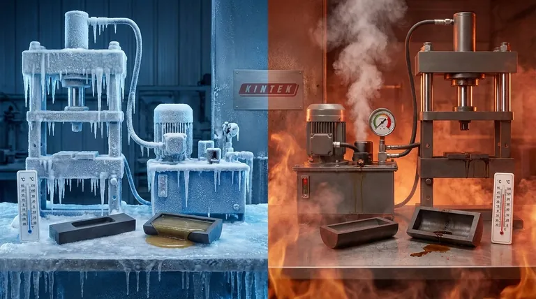 A que temperatura os sistemas hidráulicos param de funcionar? Evite Falhas Catastróficas em Condições Extremas