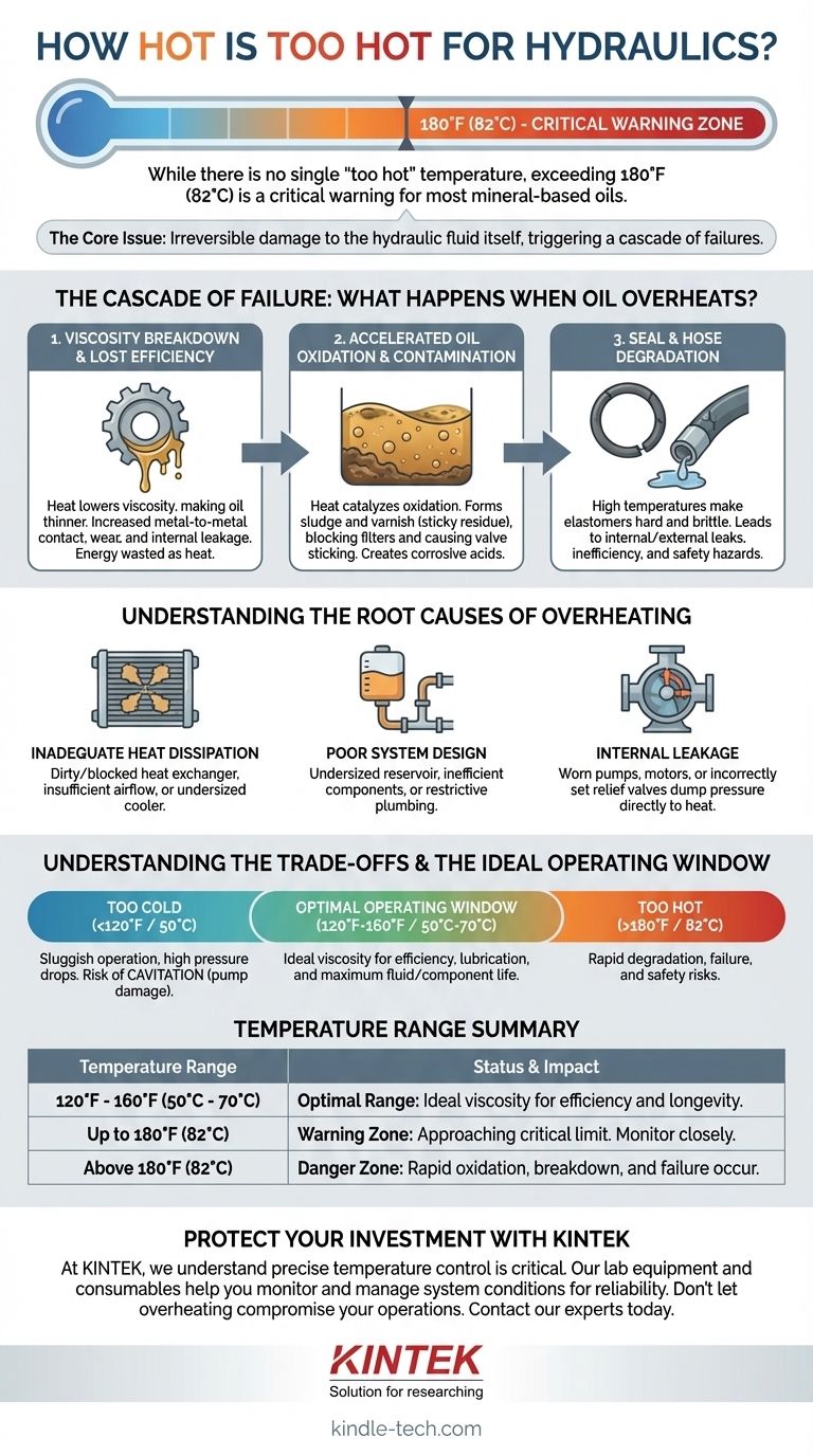 How hot is too hot for hydraulics? Protect Your System from Costly Heat Damage Visual Guide