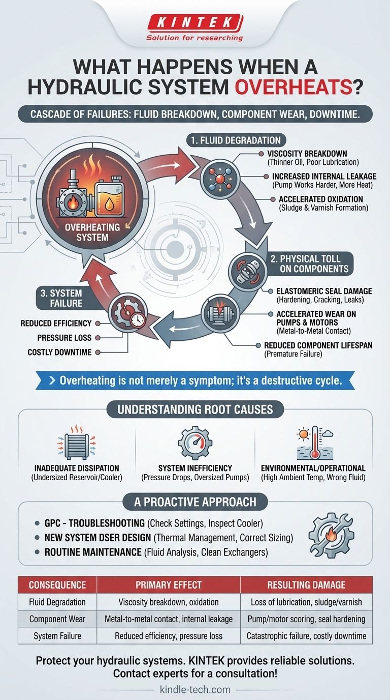 ماذا يحدث عندما ترتفع درجة حرارة النظام الهيدروليكي؟ منع الأضرار المكلفة وتوقف العمل دليل مرئي